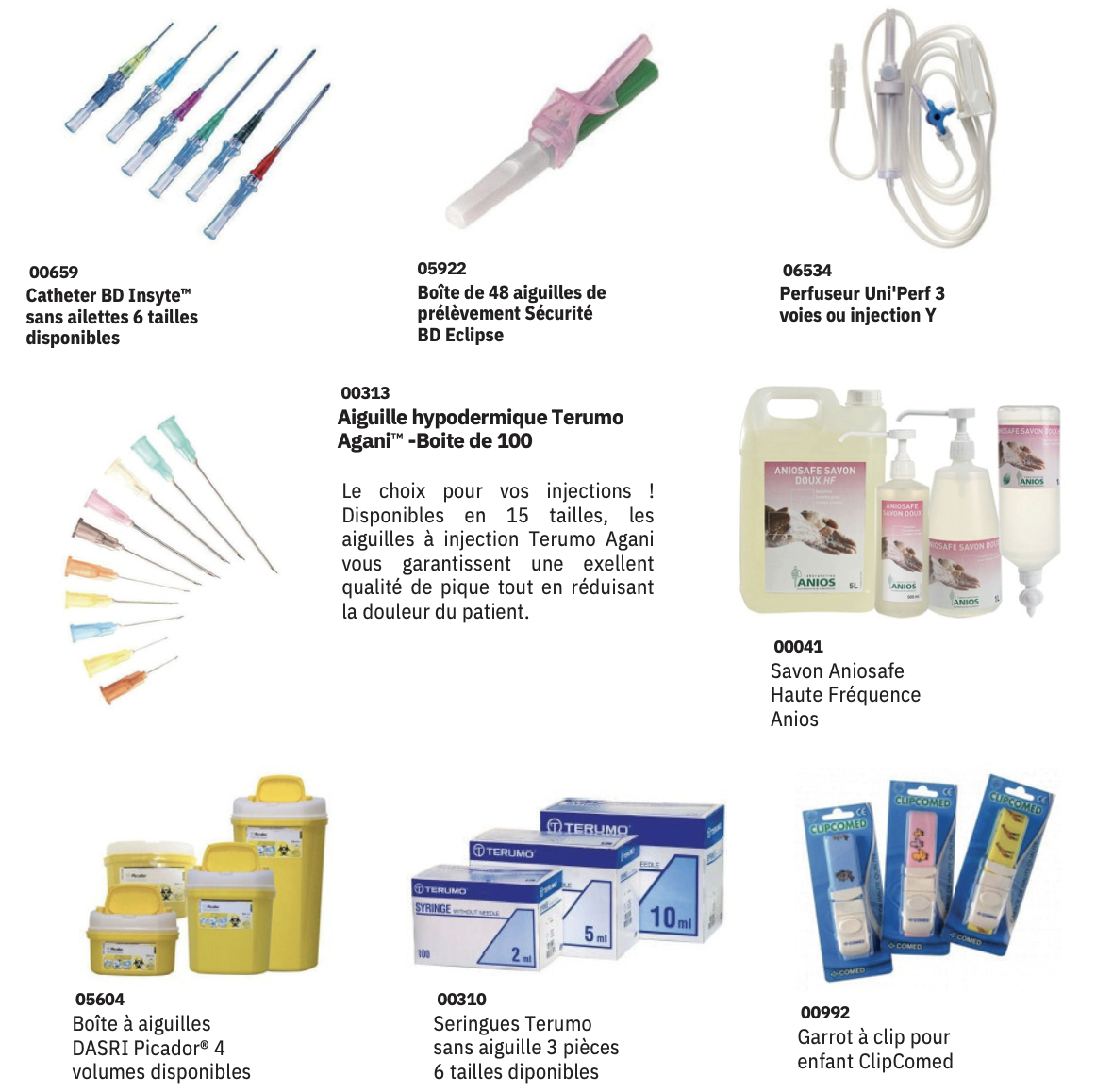 Équipements d’injection