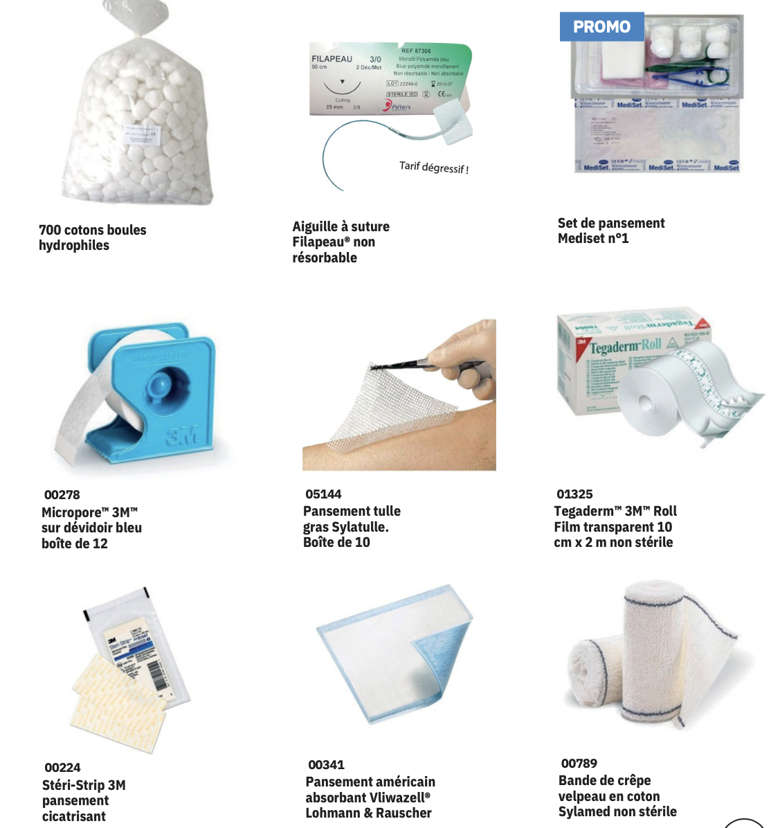 Équipements de soins